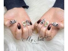 マイネイルサロン(My Nail Salon)の雰囲気（夜遅くでもネイルアートをお楽しみいただけます。090-2646-8386）