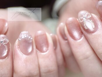 フユメイト(fuyumate)/ツイードフレンチ×リボン