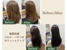 フォースマイルの雰囲気(頭皮ケアで頭皮環境が整うと、ドライだけで理想の髪に甦る!)