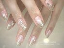 春のラメネイル☆
