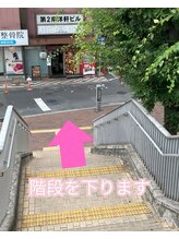 ルニ 草津駅前店(Luni)/階段を下ります♪