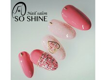 爪ソウシャイン(爪 SO SHINE)/ガーリーツイード★