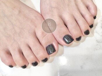 ジーエスネイル(GS NAIL)/秋色フットネイル