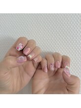 バベル 京橋店(Babel)/ピンクネイル ¥8000＋追加