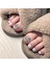 【FOOT】ワンカラー+両親指アート 2025ＳＳ割☆￥9900→￥8900～
