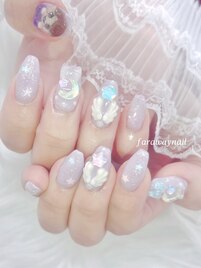 ちゅるんな推しカラーネイル☆