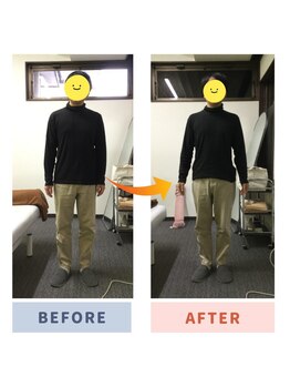 アミーゴ整体院/ビフォーアフター