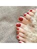 限定★予約15時まで★フットジェルワンカラー¥5980→¥4500