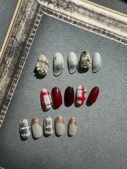 クリスマスネイル