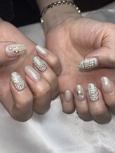 ティンク 横浜店(Tink)/ツイードネイル