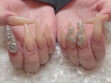 レアネイル 新宿(le'a nail)/<３ハートネイル