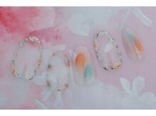 ネイルクロエ(NAIL KCLOE)/パラジェル定額デ☆フルアート