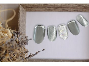 ファストネイル アスナル金山店(FAST NAIL)/冬フット　べっ甲　【10779】