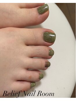 リリーフネイルルーム(RELiEF NAiL ROOM)/フットシンプルコース