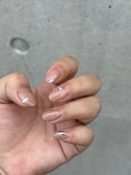 ビジュー ルミエール(Bijou Lumiere)/シンプルネイル