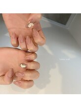 レイムネイル(laime nail)/ピンクにワンポイントのシェル