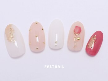 ファストネイル コクーンシティさいたま新都心店(FAST NAIL)の写真/【トレンドのニュアンスアートも豊富☆全て定額デザインなのでリーズナブル！】[ファストネイルさいたま店]