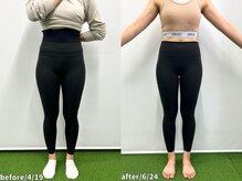 モア 札幌澄川店(MORE)/パーソナルジムMORE BeforeAfter