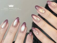 ニコ 船橋店(Niko)/オンブレフレンチ / 冬ネイル 