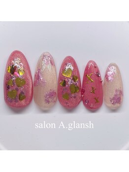サロン アグランシュ(salon A.glansh)/デザイン豊富☆