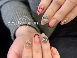 クリスマスネイル