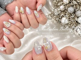 クリスマスネイル　¥10500