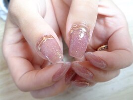 くすみカラー メタリック 大人