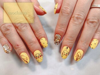 モチミィ(mochimy.)/*ピカチュウネイル*