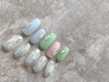 スリー(THREE)/May,2021/nail design