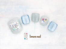 リモアネイル(limore nail)/【フット】キラキラクリア☆