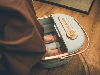 オン蔵前(ON蔵前)/3.足湯から始めて相乗効果UP