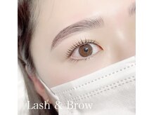 アイブロウとまつ毛パーマの同時施術も◎