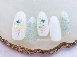 押し花ネイル¥7980
