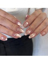 テノテノネイル(tenoteno_nail)/マグネットベースフレンチ