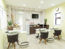 ネイルサロン キラップ(Nail Salon KiLAP)の雰囲気（新橋駅徒歩２分の好アクセス♪ＴＶ付き/ネトフリ動画も見放題☆）