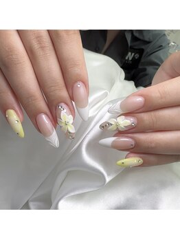 アートネイル ギャラリー(Art nail Gallery)/夏フレンチネイル
