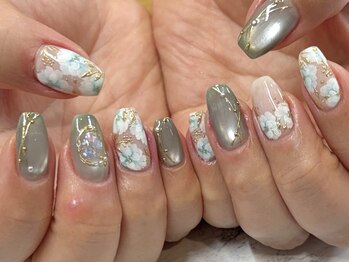 シュガー 星川店(Sugar)の写真/【お手頃価格×高技術】こだわり派の貴女もネイルが初めての方も、自分だけのアートデザインが楽しめます♪