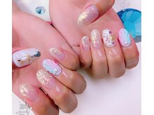 アイル ビューティーサロン(Airu Beauty Salon)/マーメイドネイル+大理石アート