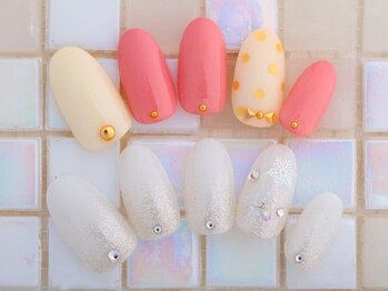 グラニットネイル(granite nail)/シンプルアート2本コース