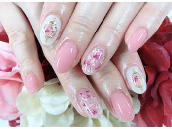 ディーネイル 天王寺(D-nail)/【小山】モテ可愛♪春ネイル