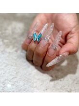アリー ネイル スタジオ(Ary nail studio)/クラッシュネイル　スカルプ