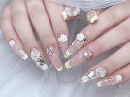 パステルイエローフレンチ