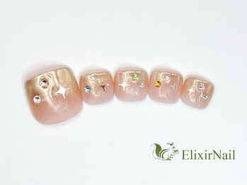 エリクサーネイル 新橋(Elixir Nail)/フットやり放題/クーポン使用