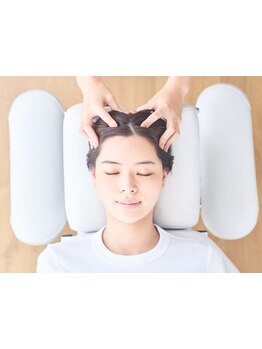 ヘッドスパで癒されたい