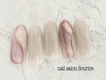 ステンドグラスネイル