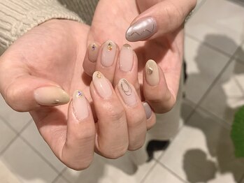 ネイルズ ララ(nails Lala)/お持ち込みデザイン。
