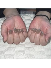 ラウレアネイル(laule'a nail)/フラッシュフレンチネイル