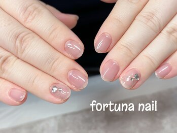 フォルトゥーナ 神田(Fortuna)/上品シンプルオフィスネイル