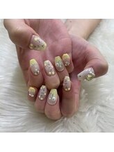 プリュム(Plume)/推のメンカラでさくらんぼネイル