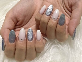 ヴェリタネイル(Verita nail)/8月定額デザイン